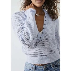 Free People Care Snowdrift Pullover Boule Sweater
Peri Ice Purple Size M. NWT